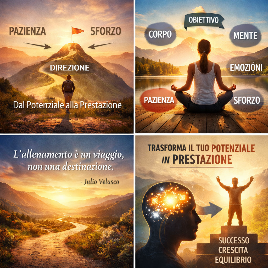 ✨L’allenamento come percorso olistico: dal potenziale alla prestazione